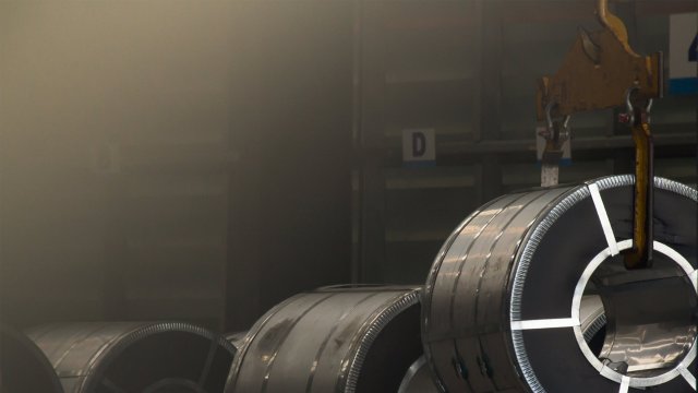 steel coil overhead crane metals industry