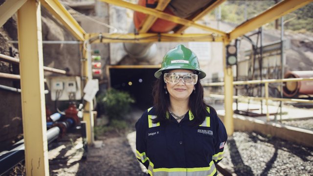 resolution copper rio tinto miner woman